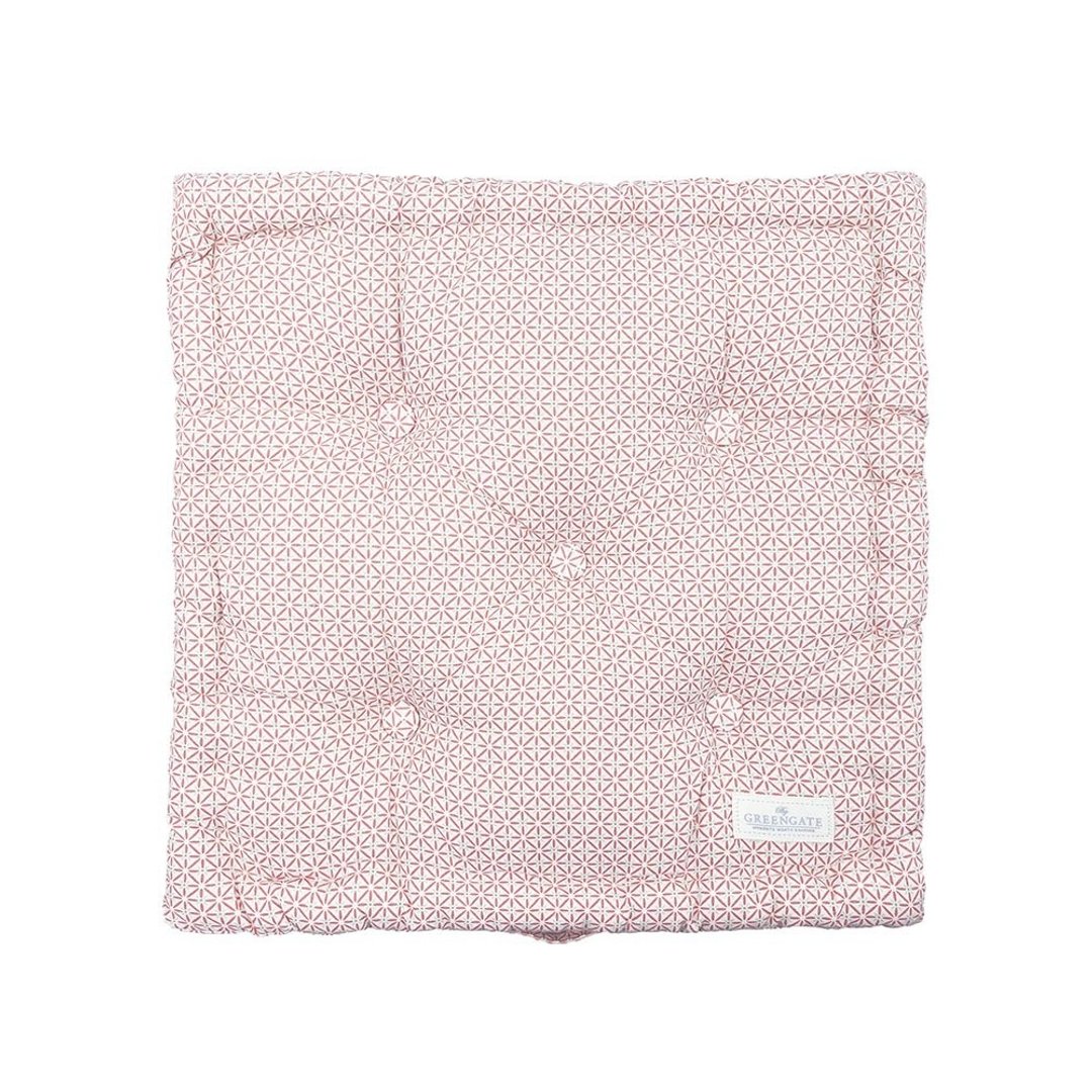 丹麦GreenGate Britt pale pink 方形椅垫 50x50cm - 枕头/抱枕 - 棉 粉红色
