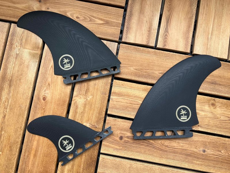 Black futures shortboard tri fin surfboard - 其他 - 其他材质 黑色