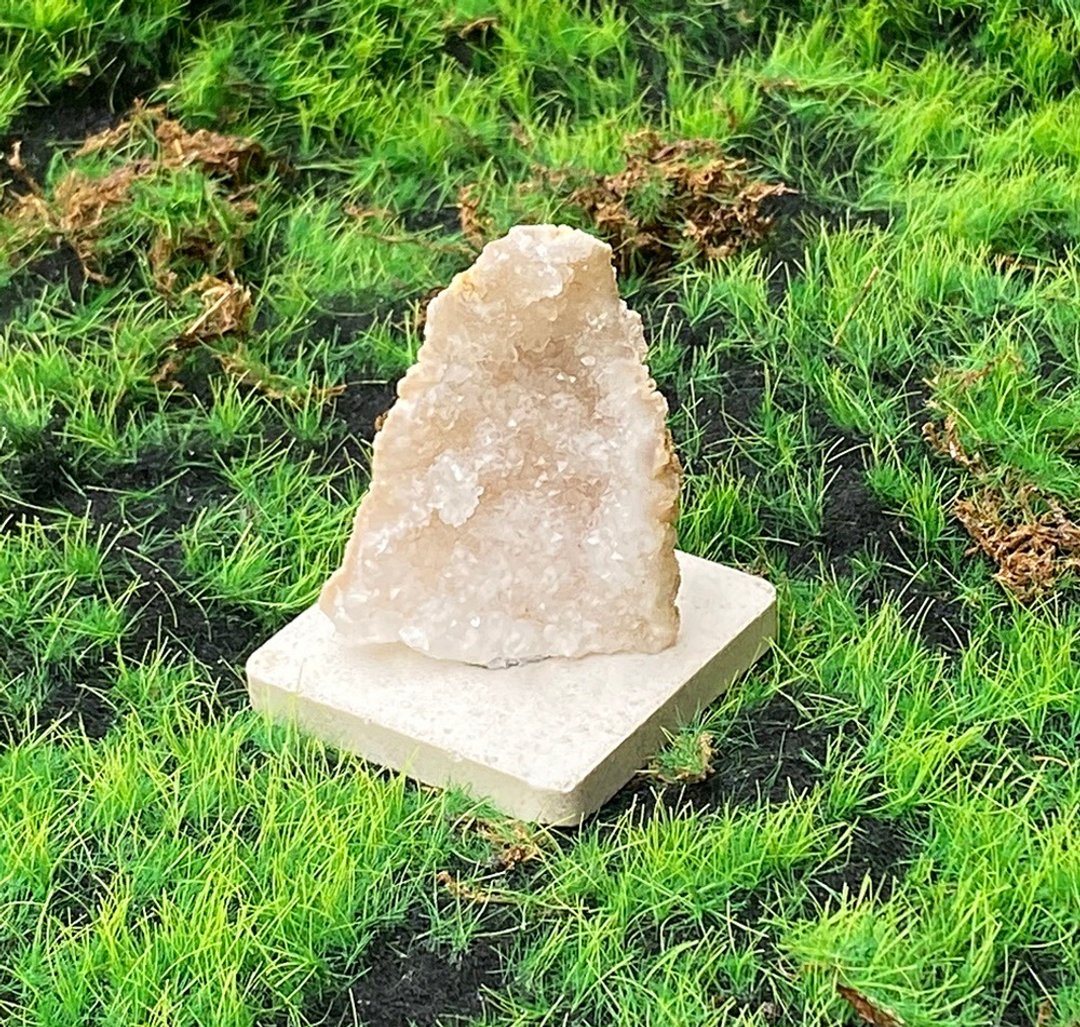 天然原矿可爱晶莹剔透玛瑙白水晶片 消磁净化 疗愈 开运 快速出货 - 摆饰 - 水晶 多色