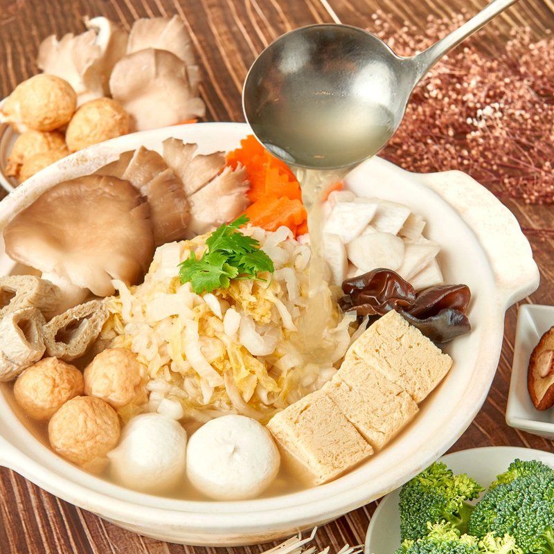 【祥和蔬食】祥和酸白菜锅 (1425g)-奶蛋素 - 料理包 - 其他材质 