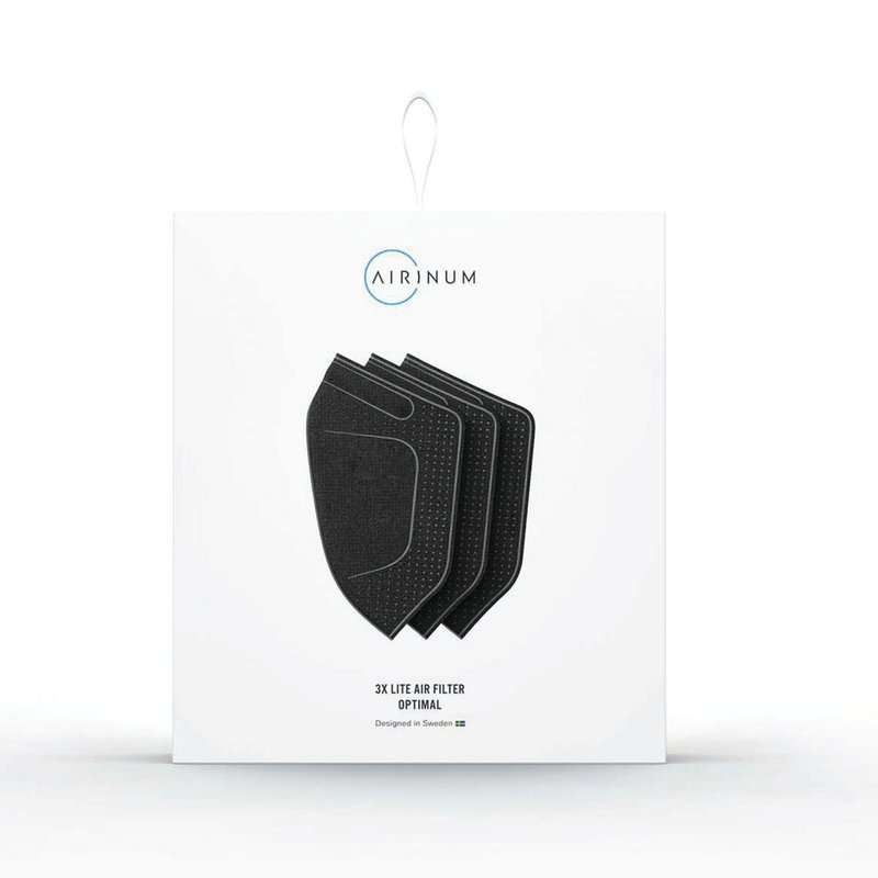 Airinum Lite Air Filter 替换滤芯3件装 (适用于Lite空气口罩) - 口罩 - 其他材质 