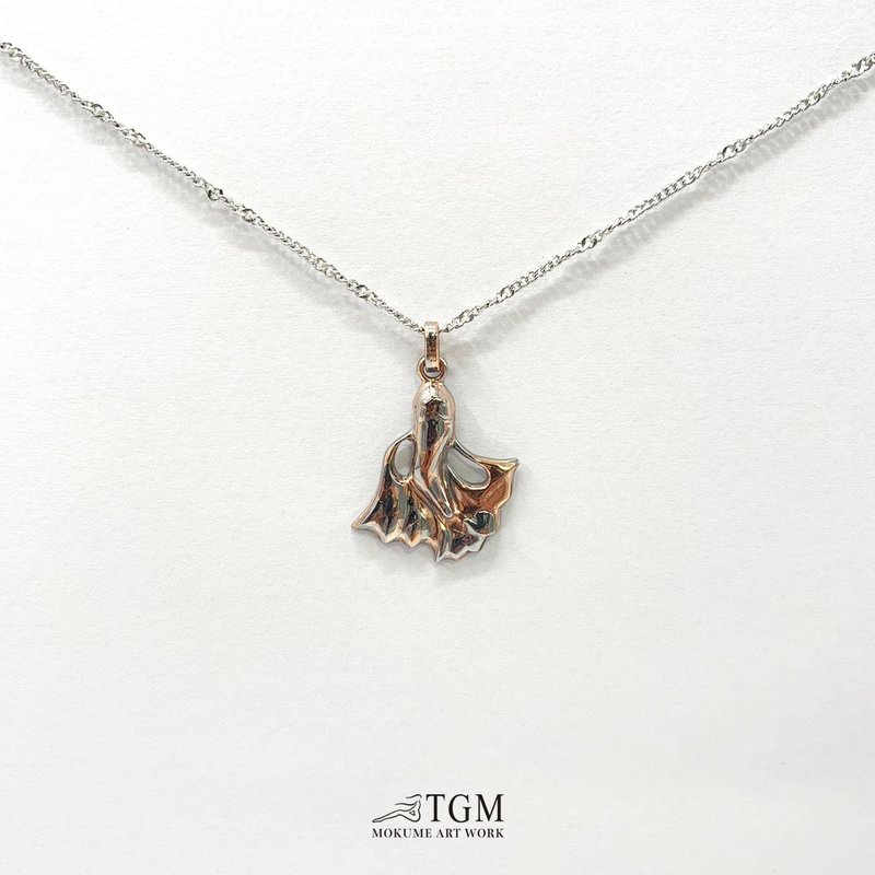 梦舞项链 定情/爱情/送礼/木目金 - 项链 - 其他金属 