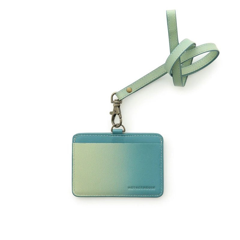 Irodori 季节色彩识别证套-凉风 - 证件套/卡套 - 真皮 绿色