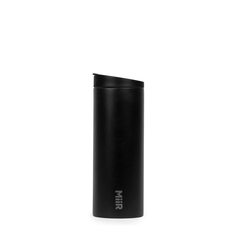 MiiR 双层真空 保温/保冰 易开盖 旅行 随身瓶 16oz/473ml 经典黑 - 保温瓶/保温杯 - 不锈钢 黑色