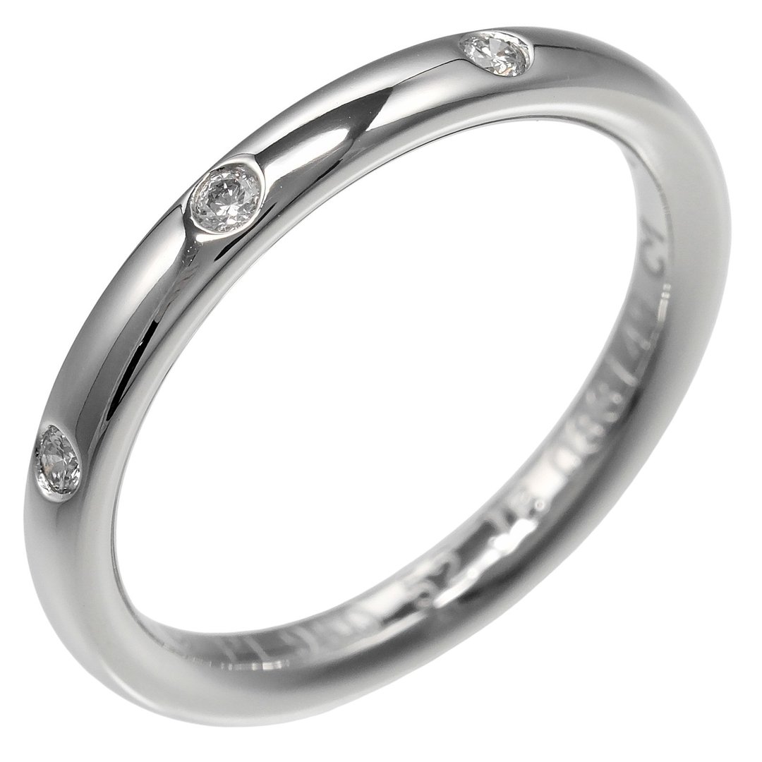 【日本直送】 Van Cleef & Arpels 戒指 INFINI ÉTOILES 11.5号 Pt950铂金 3P钻石 约5g 【二手】 - 戒指 - 贵金属 银色