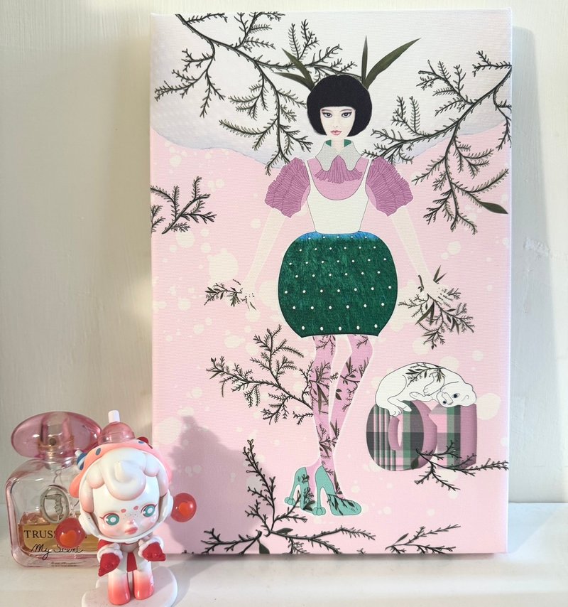 花语铃兰静静盛放的她 - 海报/装饰画/版画 - 其他人造纤维 