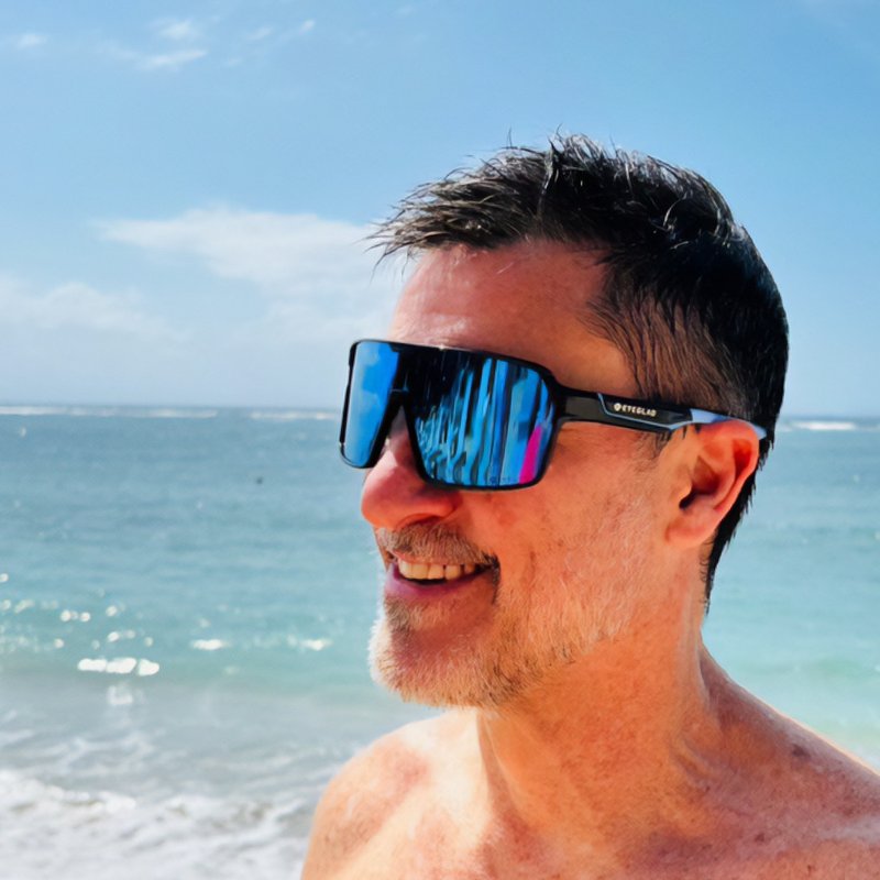 Skyline 全运动偏光太阳眼镜 | UV400 星空黑 - 自行车/周边 - 塑料 