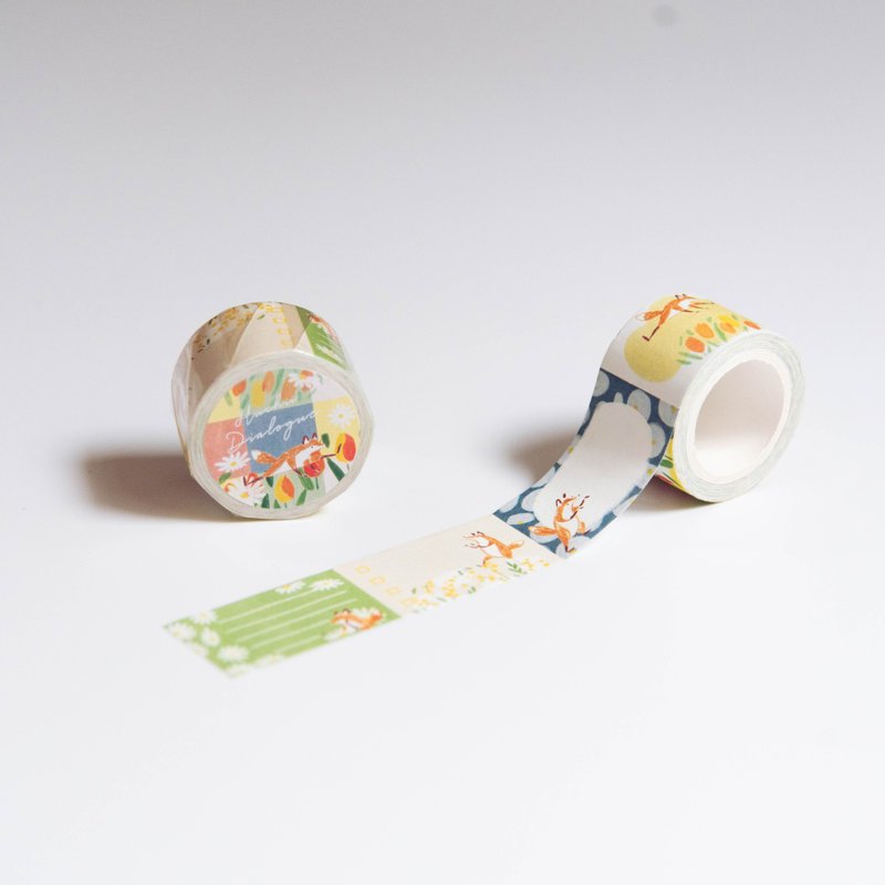 狐吉对白| Memo卷型便利贴 便签 - 便条纸/标签贴 - 纸 