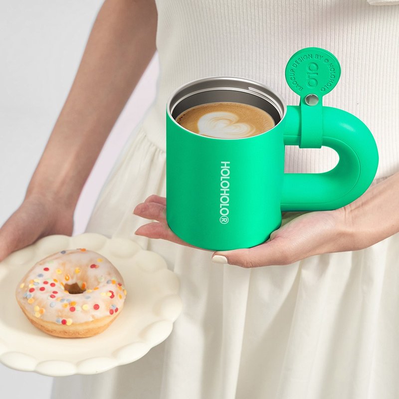 【HOLOHOLO】BAO CUP 不锈钢包包保温吸管杯 ( 380ml / 3色 ) - 水瓶/水壶 - 不锈钢 多色