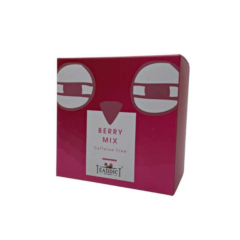 杂莓果茶 (无咖啡因) -TEADDICT 三角茶包 (15入) - 茶 - 新鲜食材 多色