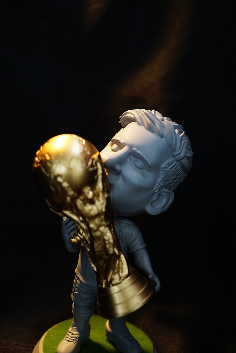 香港设计 -【传奇系列】阿根廷10号 - 成就  - Lionel Messi - 玩偶/公仔 - 塑料 灰色