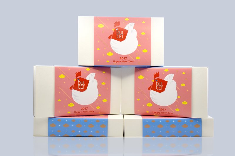 ๑ 金鸡贺禧。 缤纷年节礼盒 - 零食/点心 - 新鲜食材 