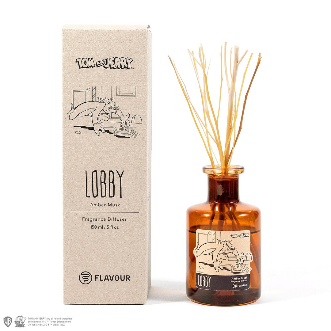 FLAVOUR TOM &amp; JERRY宠物友善系列 LOBBY | 香氛扩香 | 琥珀麝香 - 香薰/精油/线香 - 精油 