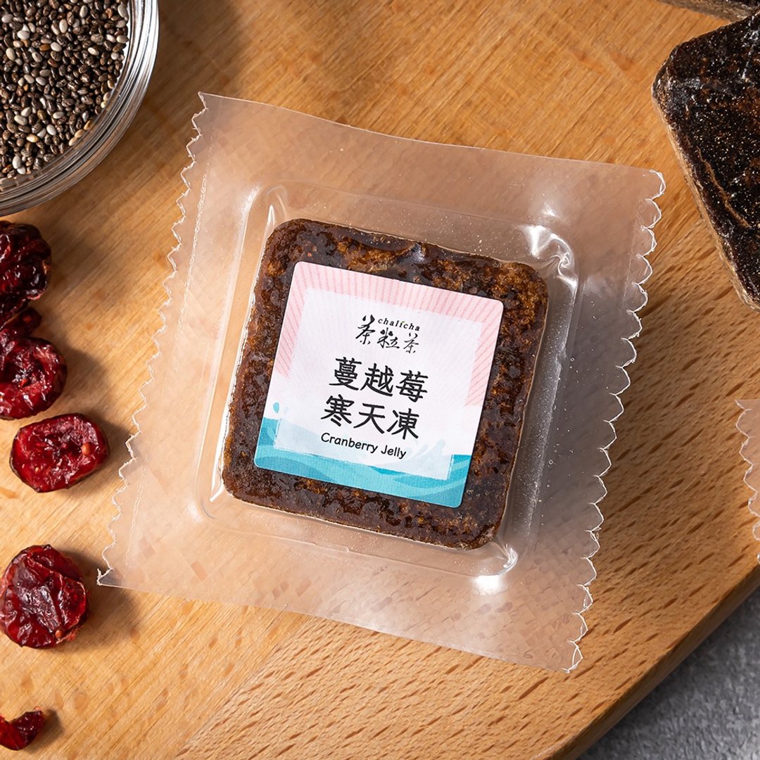 【茶粒茶】 厚。黑糖寒天冻(160g) 无防腐剂 独立包装 - 蜂蜜/黑糖 - 新鲜食材 多色
