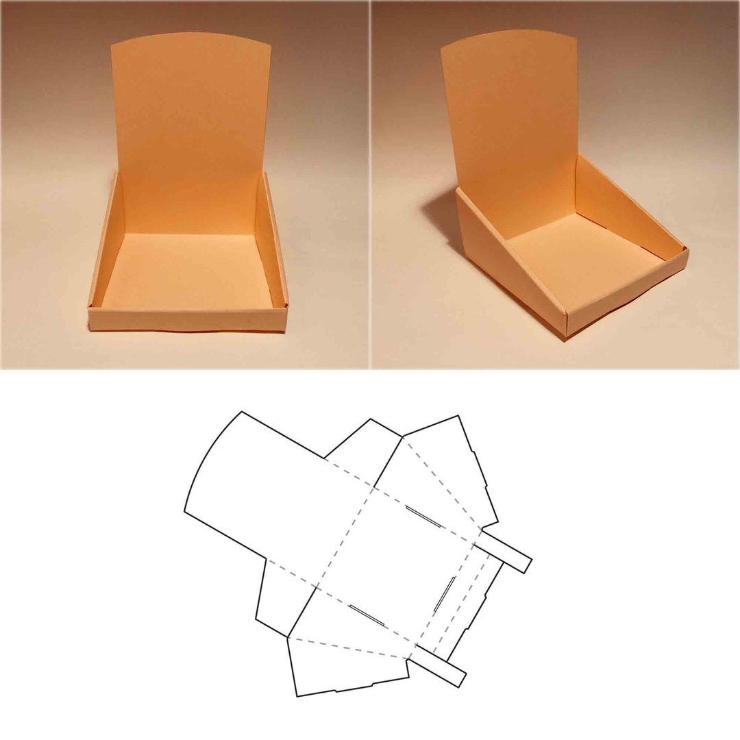 Display stand template, counter stand, countertop stand, counter top stand, SVG - 图文模板设计 - 其他材质 