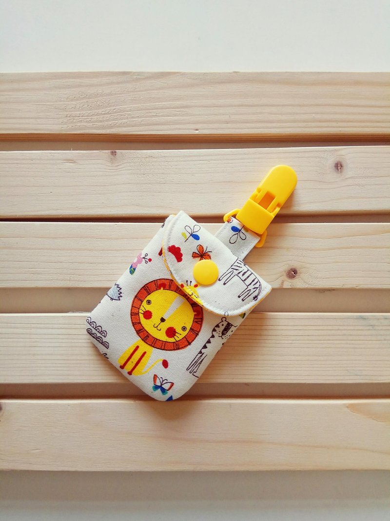 狮子 弥月礼物 平安符袋 香火袋 - 满月礼盒 - 棉．麻 多色