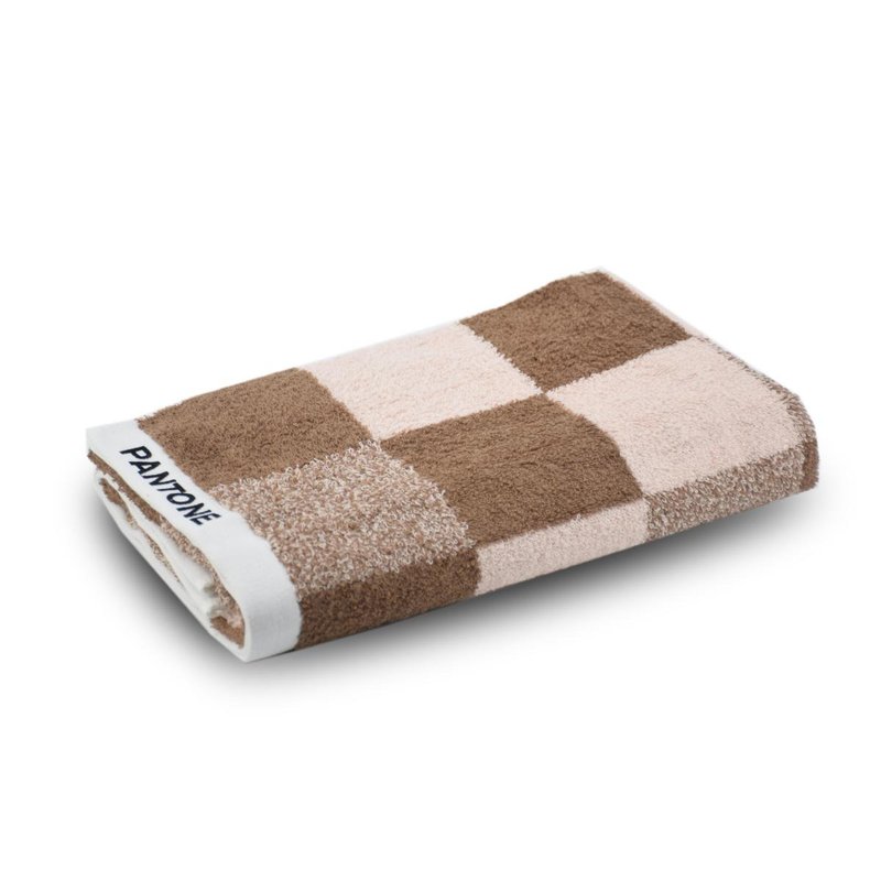 PANTONE - 100%优质纯棉印花毛巾 - 浴巾 (GB07B) - 毛巾浴巾 - 棉．麻 咖啡色