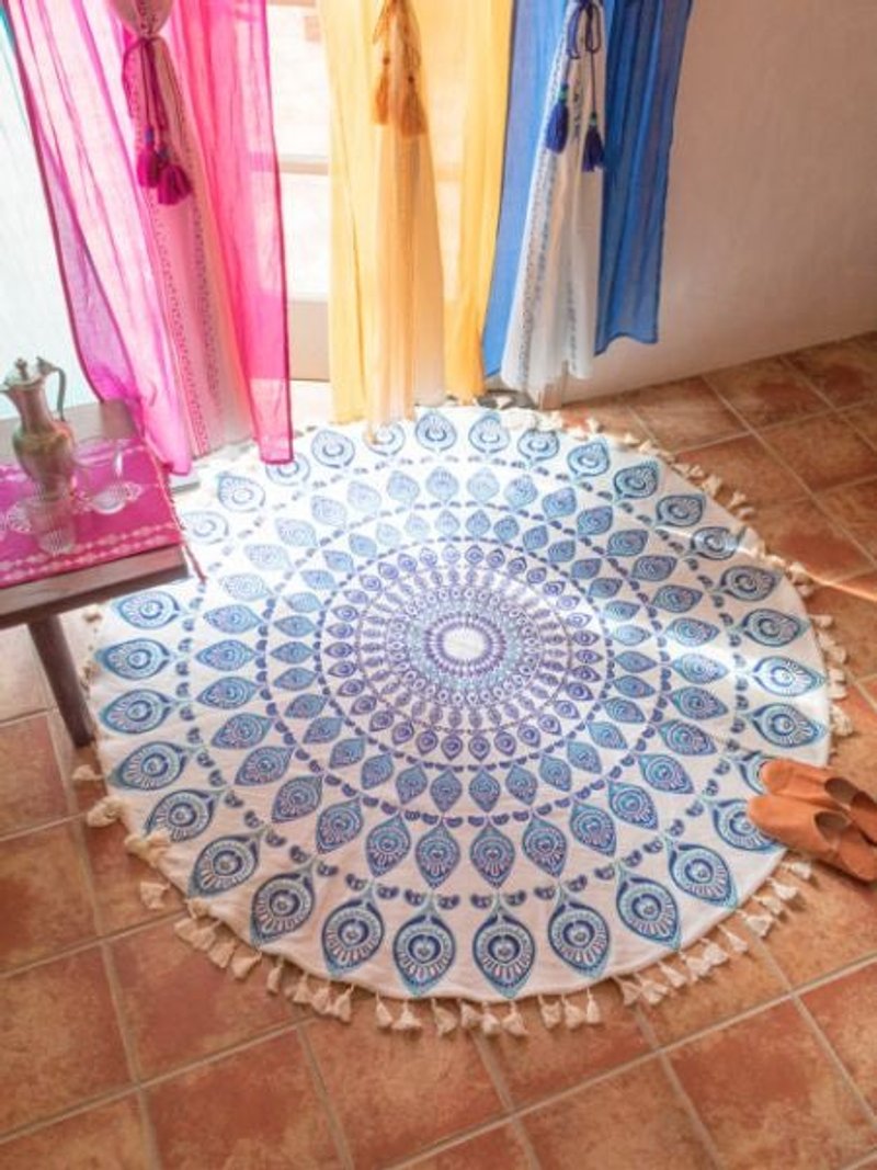 MANDALA Round Rug Mat - 地垫/地毯 - 其他材质 