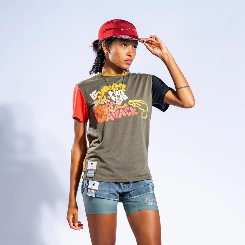 COBRA ATTACK MERINO TEE (Women) - 女装 T 恤 - 其他材质 多色