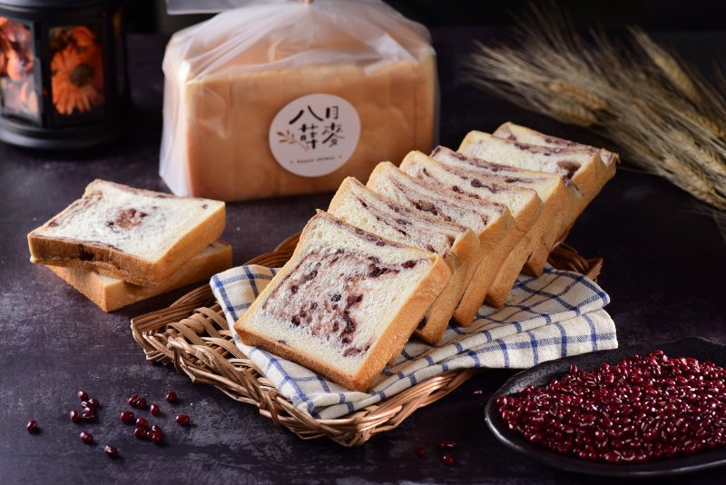 【八月莳麦】国境之南/万丹红豆手作吐司 - 面包/吐司 - 新鲜食材 红色