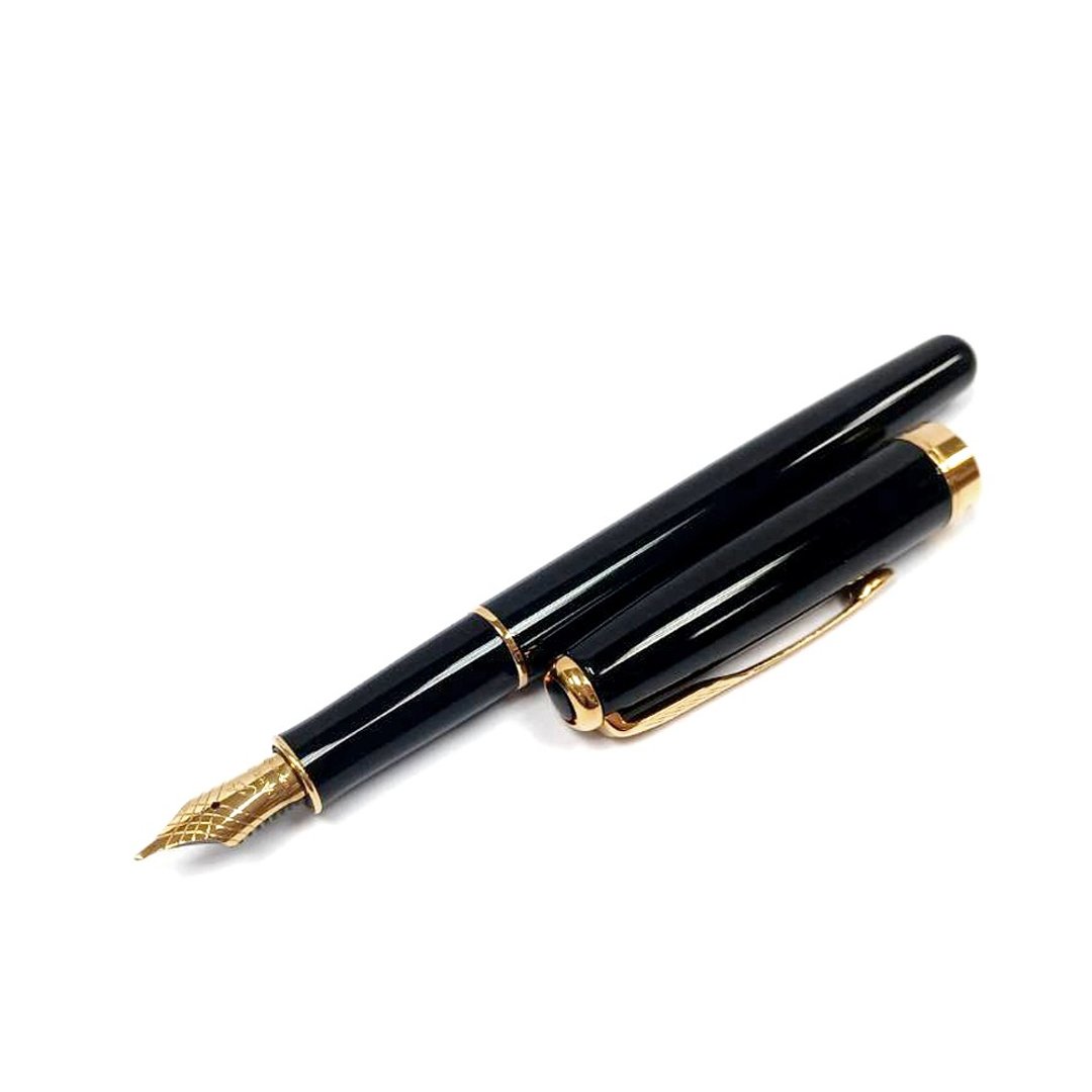 PARKER 派克 新卓尔系列 丽雅黑金夹 钢笔 18K金 - 钢笔 - 其他金属 黑色