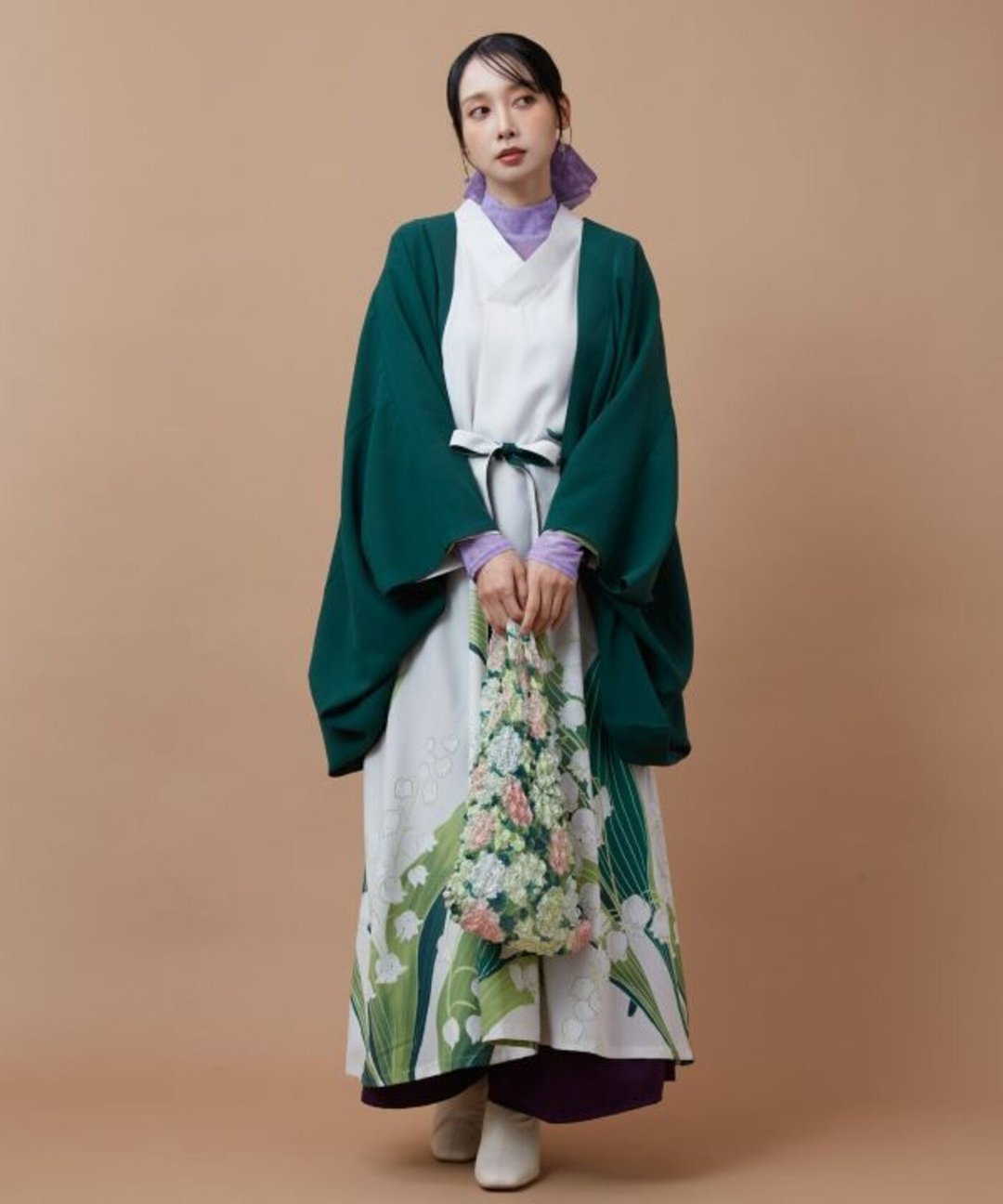 SaibabaEthnique【热门预购】压花纹透肤内搭上衣(5色)7CA-6101 - 女装上衣 - 棉 