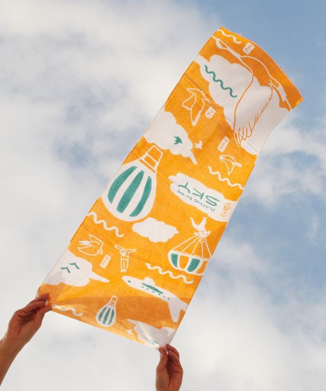 TENUGUI TOWEL - Sky Leisure - 毛巾浴巾 - 其他材质 