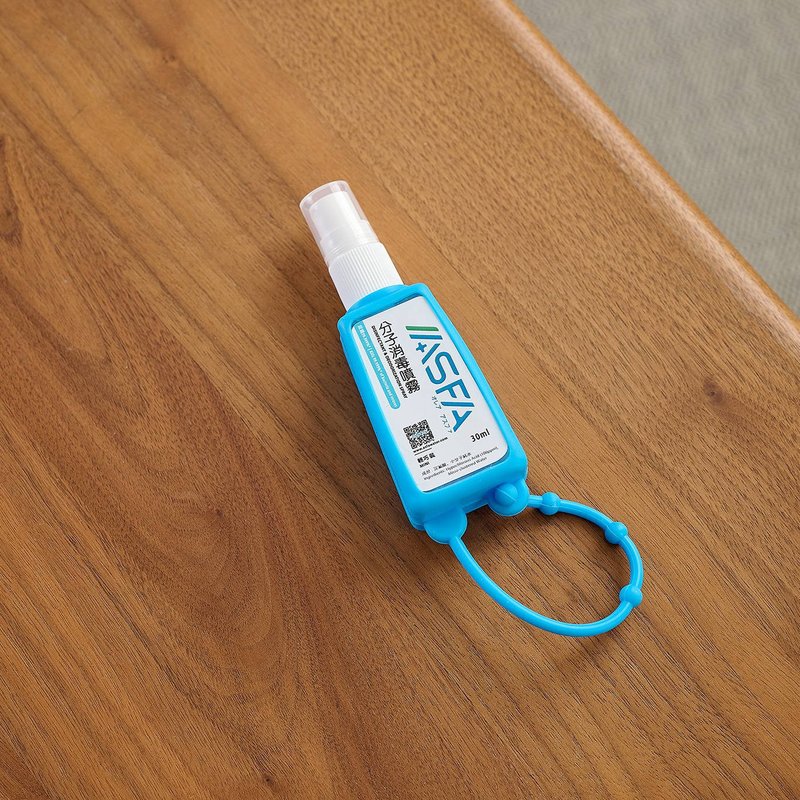 【流感对策】ASFA - 分子消毒喷雾 │ 轻巧装【30ml】连硅胶套 - 其他 - 硅胶 蓝色