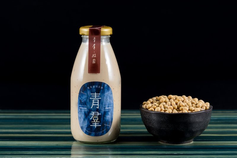 青羣桂圆豆浆 - 谷物麦片 - 玻璃 蓝色