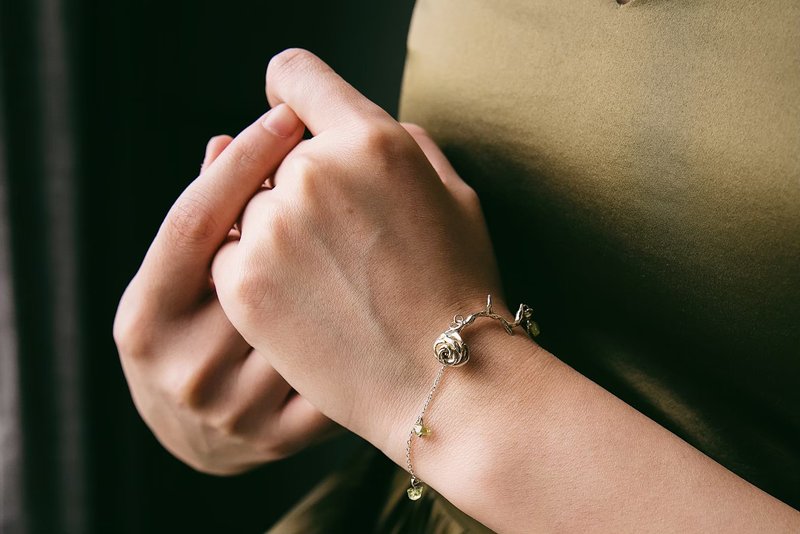 凋零 - 手链 - 手链/手环 - 银 银色