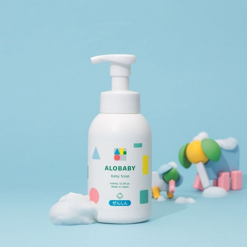 Alobaby 宝宝晚安洗发沐浴乳 (3in1慕斯 不流泪配方) - 其他 - 浓缩/萃取物 绿色