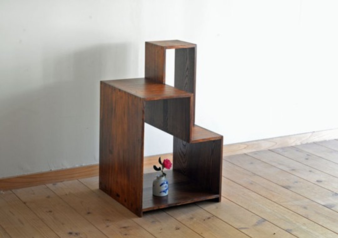 Uneven display shelf - 其他家具 - 木头 咖啡色