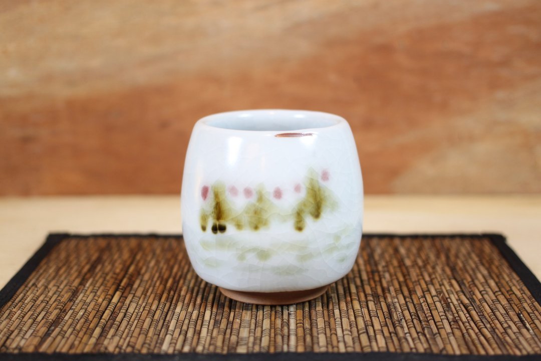 【情人节礼盒】汝窑月白 牛血红 茶杯 水杯 名家叶敏祥手作 - 茶具/茶杯 - 陶 
