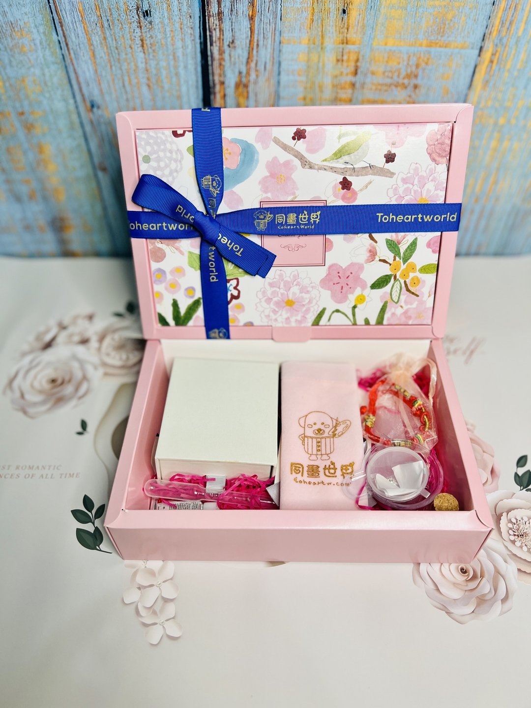 DIY材料包礼盒_ 吉祥彩云胎毛球手环 - 金工/饰品 - 其他材质 红色
