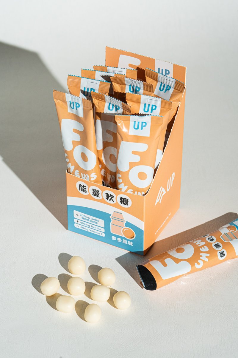 【UP】FOCHEWS能量软糖-多多风味 10入 - 健康/养生 - 其他材质 橘色