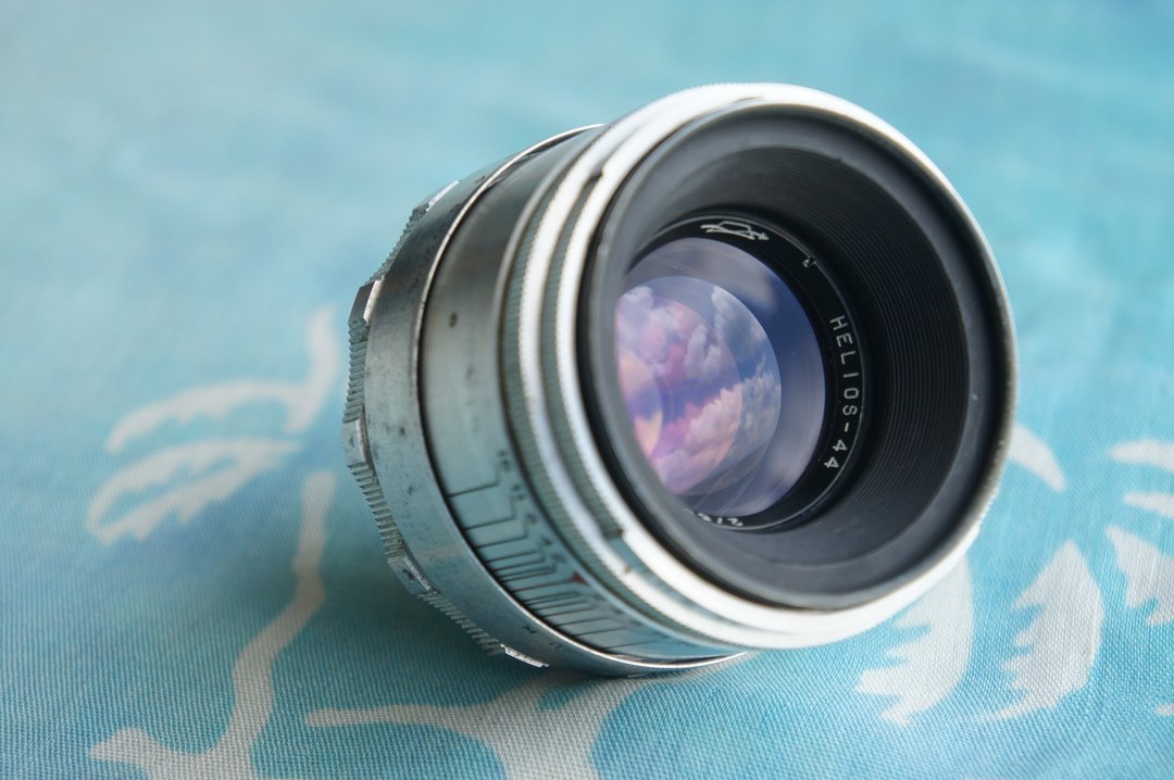 Helios-44 58mm f/2 镜头适用于 M39 Zenit 白色！8 叶光圈 - 相机 - 其他材质 