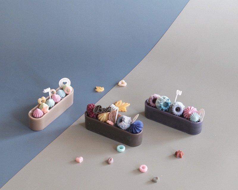 【二叁室】闪电泡芙 甜点蜡烛课程 1760是两人费用 - 蜡烛/香氛 - 蜡 