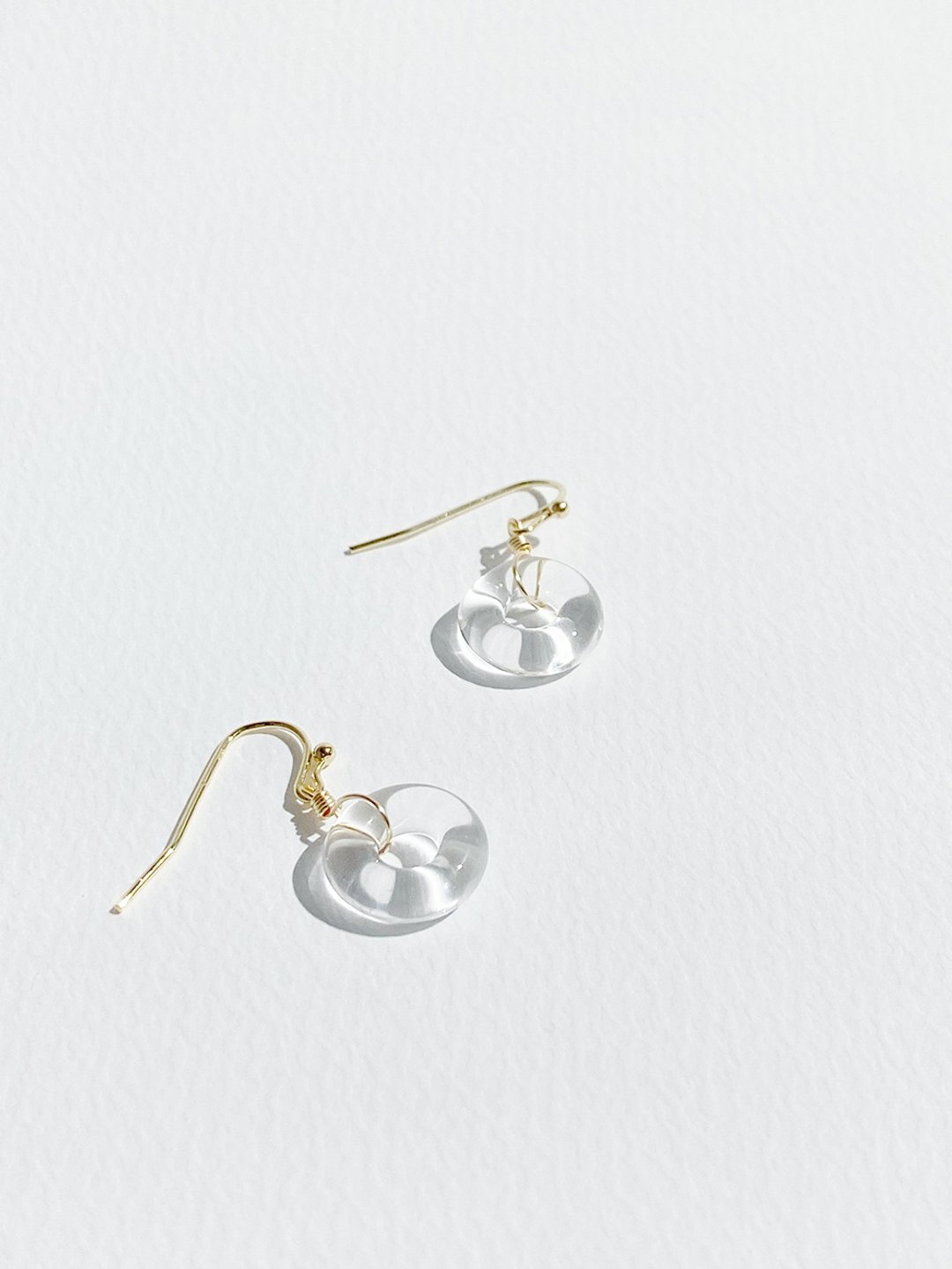 COSÍ earrings - 灯工烧制玻璃 耳环 - 耳环/耳夹 - 玻璃 透明