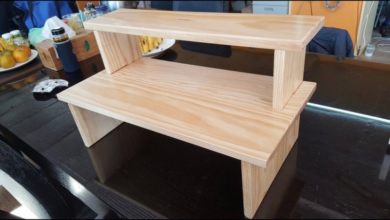 【熊肯作木工坊】木制展示架 - 木工/竹艺/纸艺 - 木头 