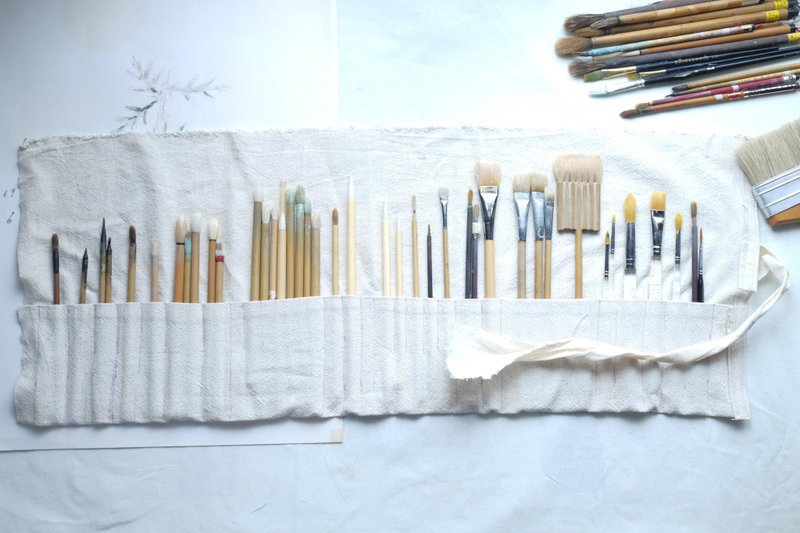 玉子烧笔卷睡袋   |   量身订制 - 铅笔盒/笔袋 - 棉．麻 多色