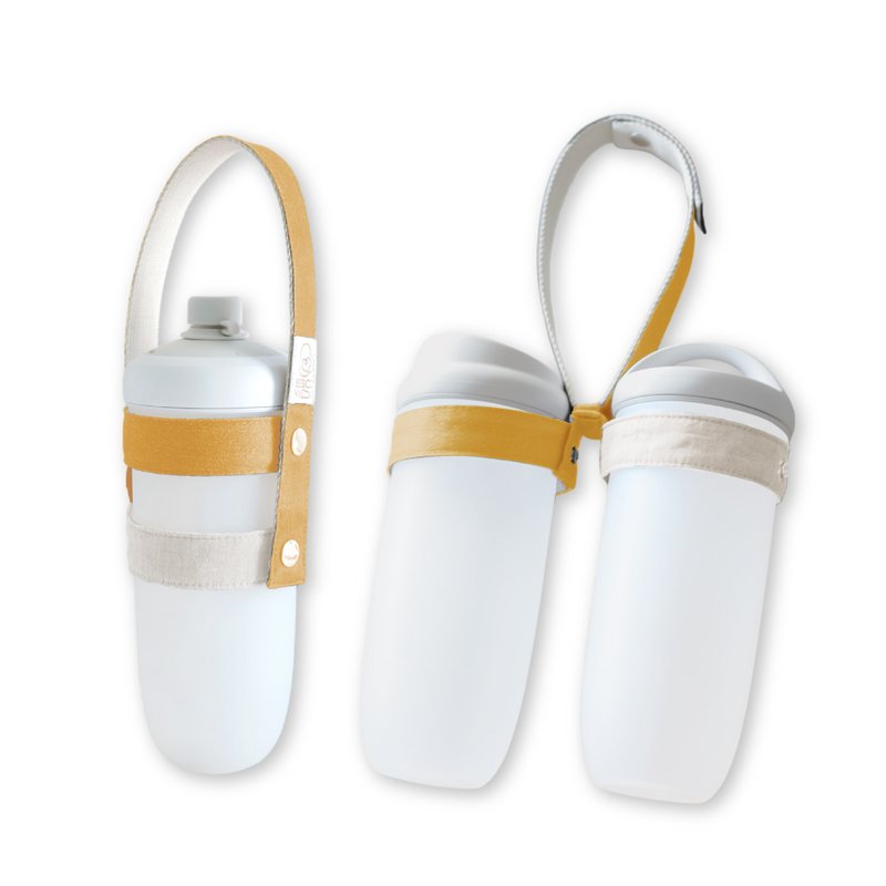 甘甘双杯饮料提袋 - 随行杯提袋/水壶袋 - 棉．麻 多色