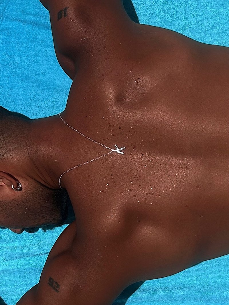 25n | 字母K项链 - 项链 - 纯银 银色