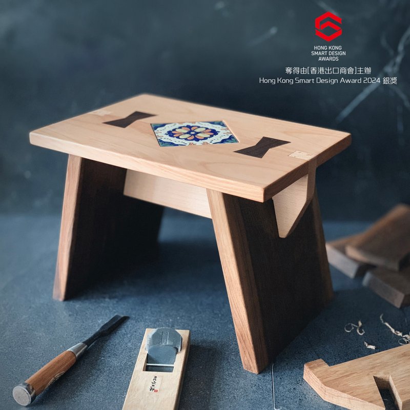 胡桃木实木入榫踏櫈 - 其他家具 - 木头 