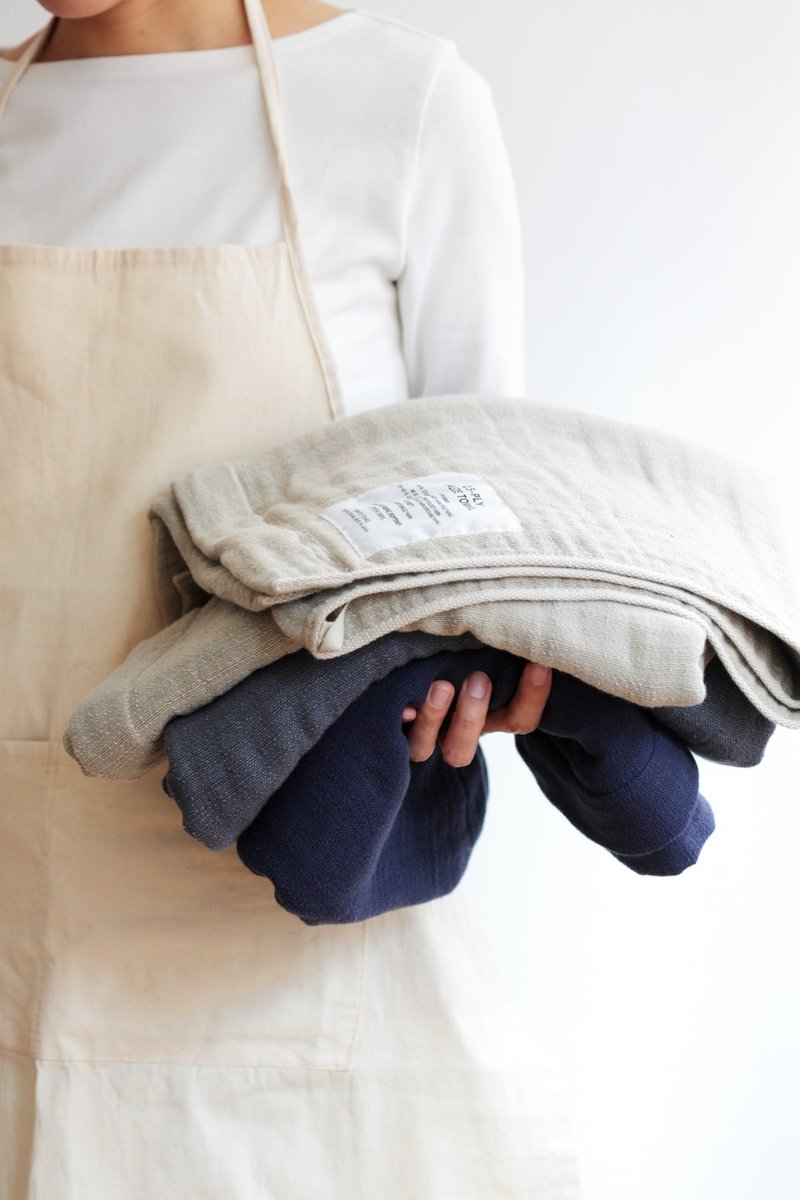 日本制 2.5-PLY GAUZE 100% 有机棉 M号 浴巾  by SHINTO TOWEL - 毛巾浴巾 - 棉．麻 多色