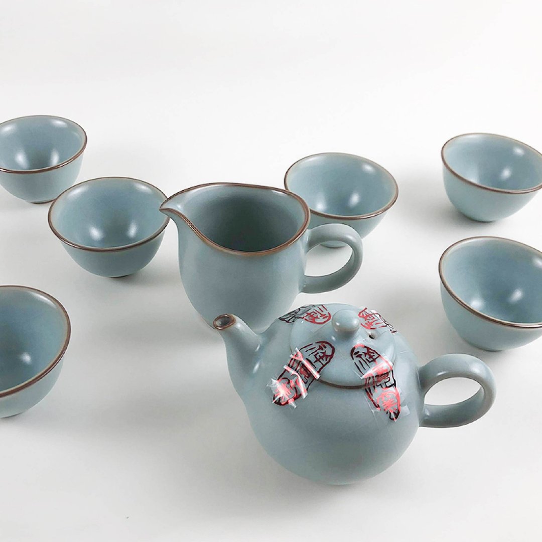 【莺歌烧】祥亿 - 圆满茶具组 - 茶具/茶杯 - 陶 
