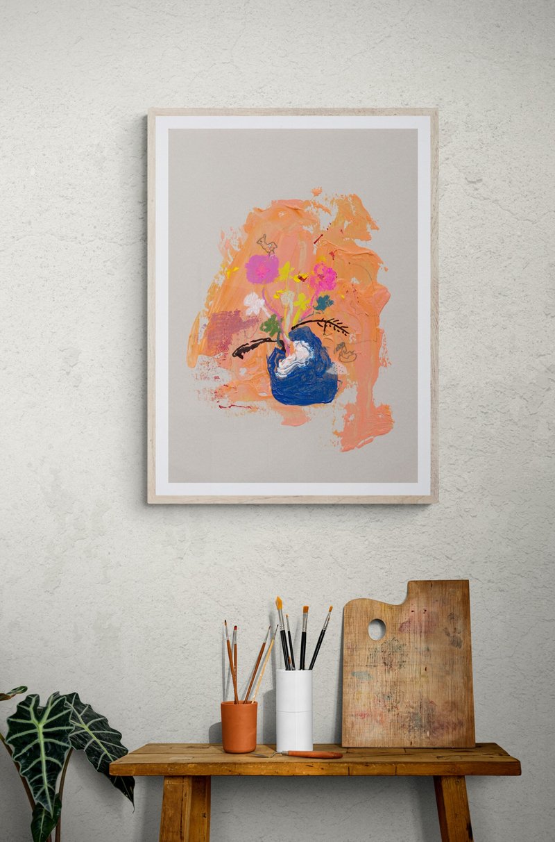 节庆_阳台里的光_ Balcony Light 数位微喷艺术海报 - 海报/装饰画/版画 - 纸 多色