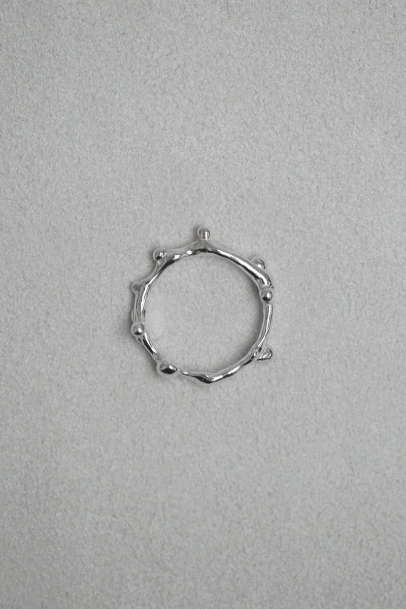 Vibration Ring 震动戒指 - 戒指 - 纯银 银色
