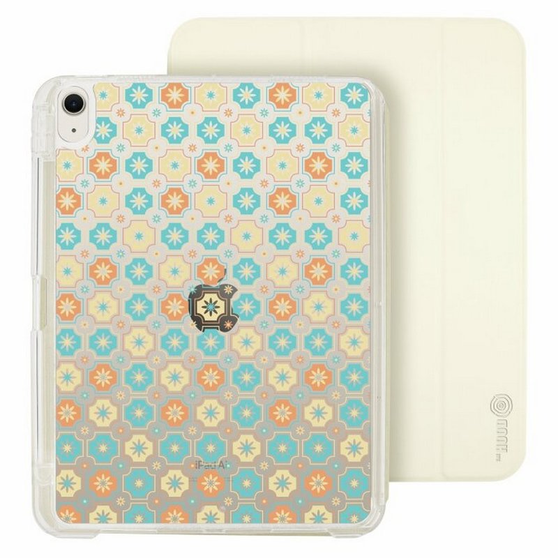 老磁砖2号 玻璃弹珠 iPad Air 11/pro13可拆式防摔透明笔槽折套 - 平板/电脑保护壳 - 塑料 多色