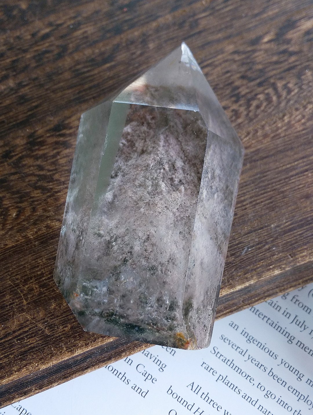 Quartz with Inclusions 巴西  幽灵水晶 异象水晶 景石 天然矿石 - 摆饰 - 其他材质 