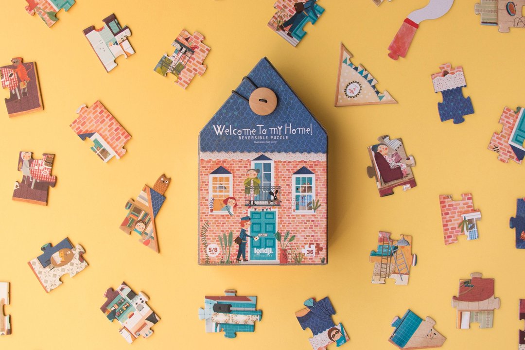 Londji-欢迎来我家 创意拼图 (西班牙原装) - 玩具/玩偶 - 纸 